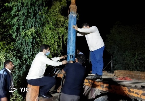 چاه تاسیسات گلال بخش سوسن مجددا وارد مدار شد