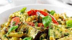 دستور پخت متفاوت پاستا پنیری + فیلم