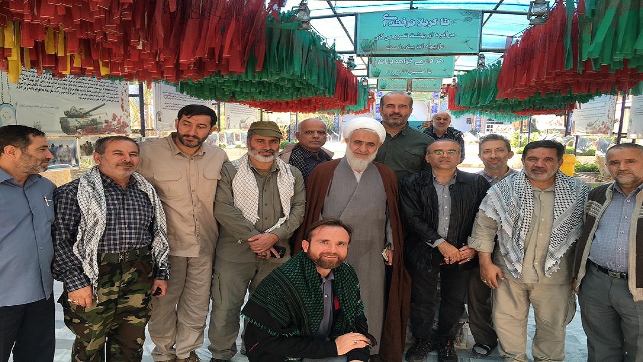 بازدید امام جمعه قزوین از مناطق عملیاتی