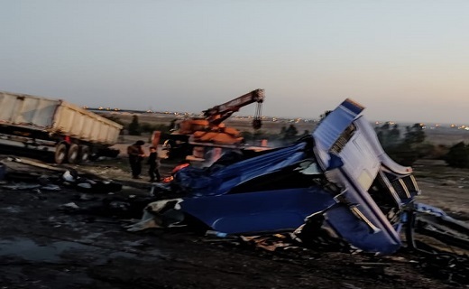 تصادف رانندگی محور کاشان اصفهان