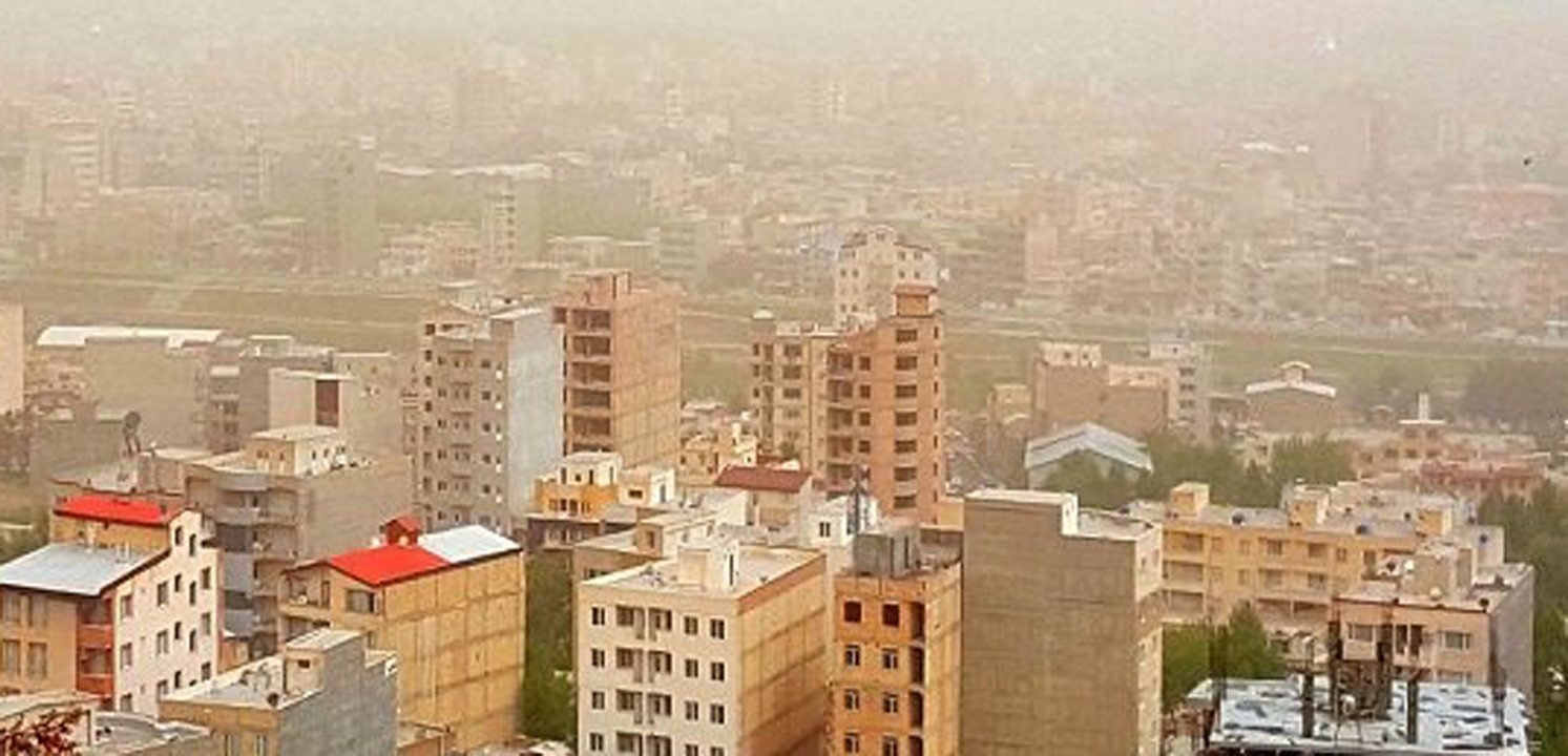 کیفیت هوای شیراز، برای گروه های حساس ناسالم است