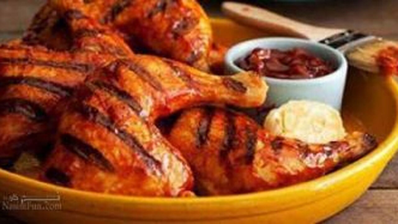 طرز تهیه مرغ مکزیکی + فیلم
