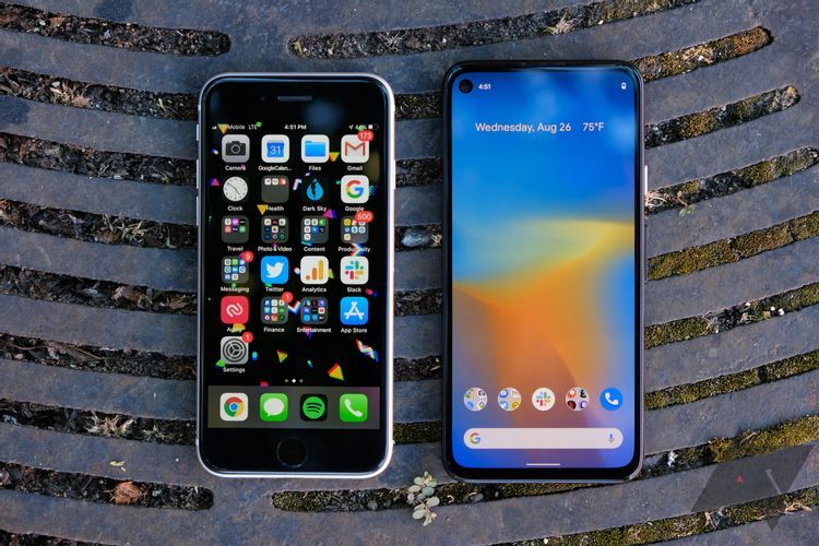 آیفون SE و گوگل Pixel ۶a