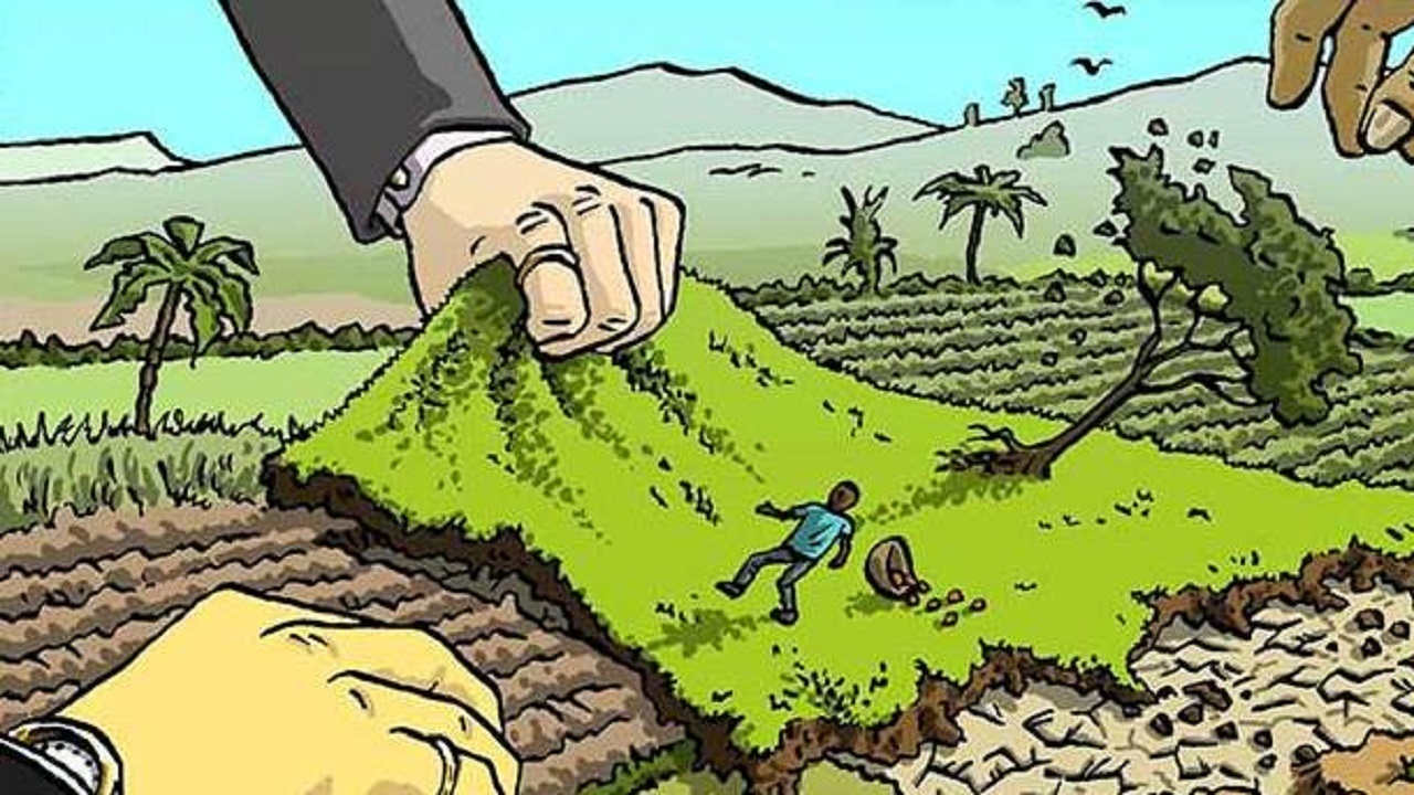 زمین هایی که می خواهند خورده شوند