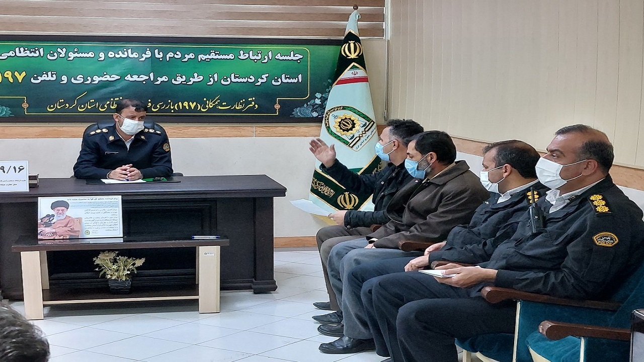 ارتباط مستقیم شهروندان با رئیس پلیس راهنمایی و رانندگی کردستان