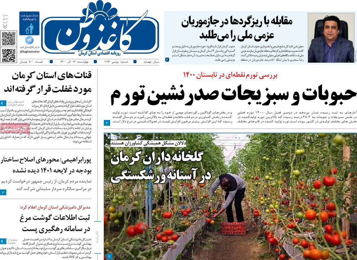 روزنامه کاغذ وطن