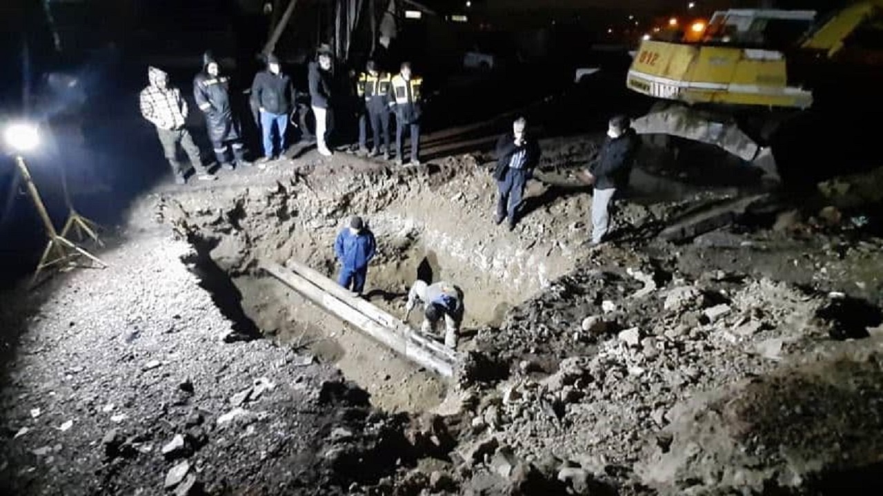 بی احتیاطی پیمانکار دلیل حادثه آتش سوزی خط لوله گاز