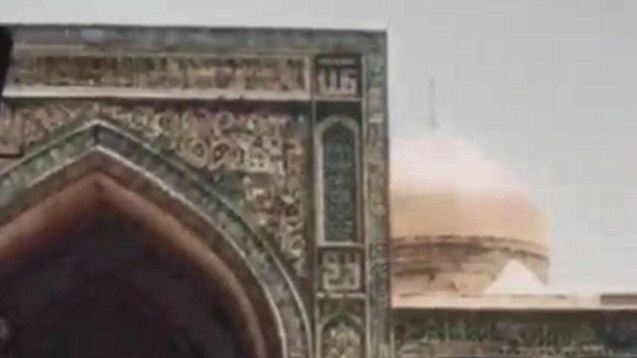 اولین فیلم رنگی حرم امام رضا(ع) از قاب دوربین گردشگر سوئیسی