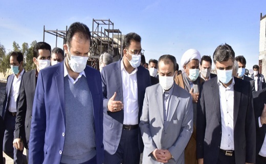 استاندار خراسان جنوبی از سایت اقدام ملی مسکن بازدید کرد