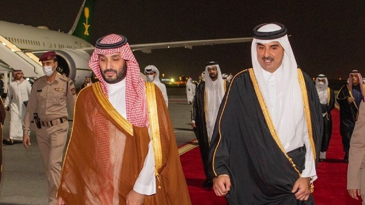 بیانیه مشترک عربستان و قطر در پایان سفر بن‌سلمان به دوحه