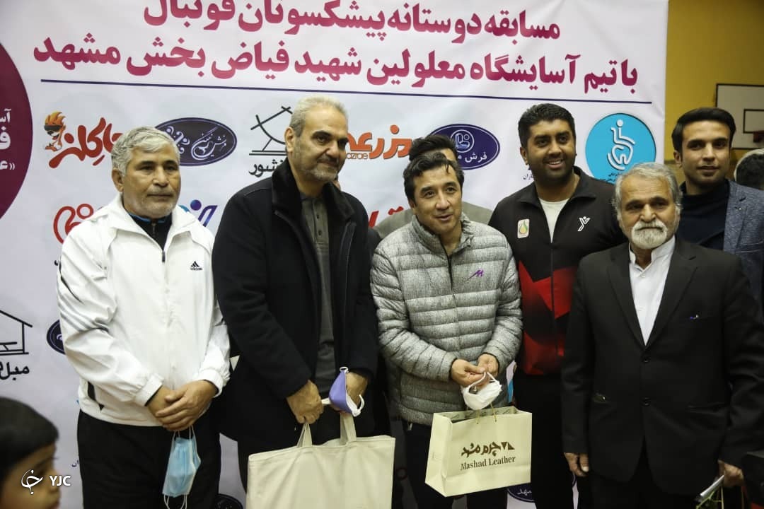 بازی خیرخواهانه پیشکسوتان فوتبال مشهد