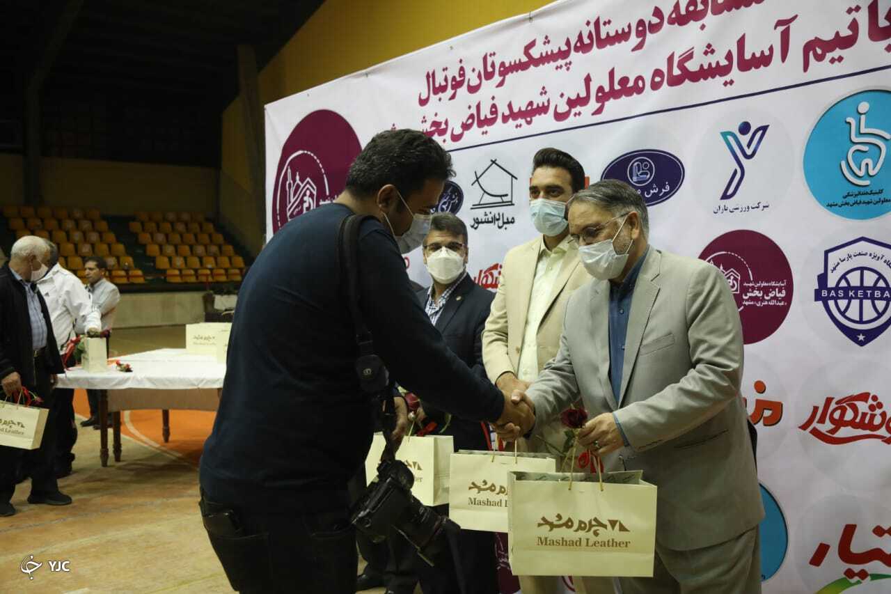 بازی خیرخواهانه پیشکسوتان فوتبال مشهد 