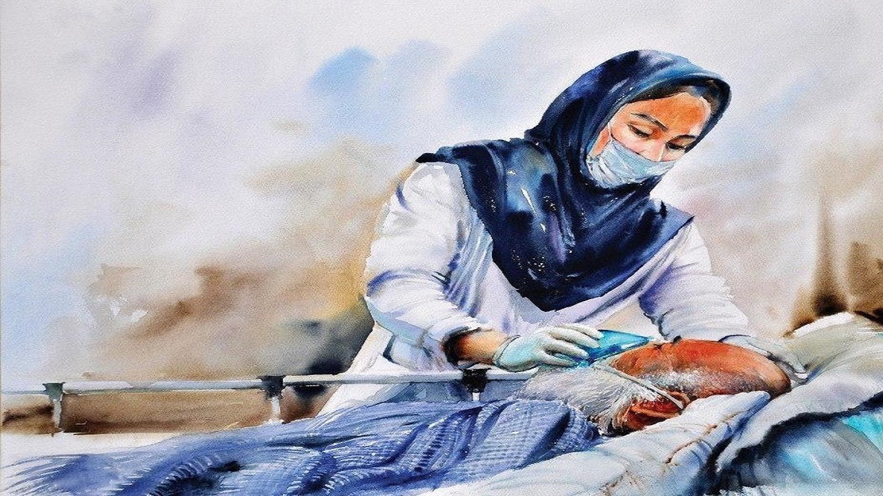 ارزش کار جهادگونه کادر درمان در دوران کرونا در کلام نمی‌گنجد