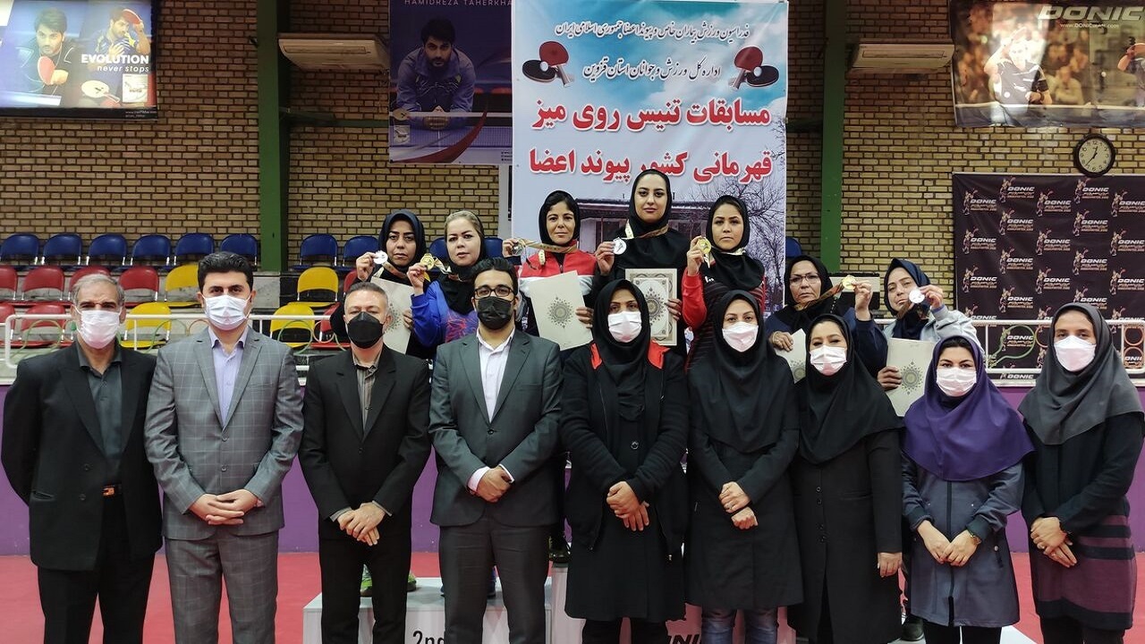 درخشش تنیس بازان همدانی در مسابقات ورزشی پیوند اعضا کشور