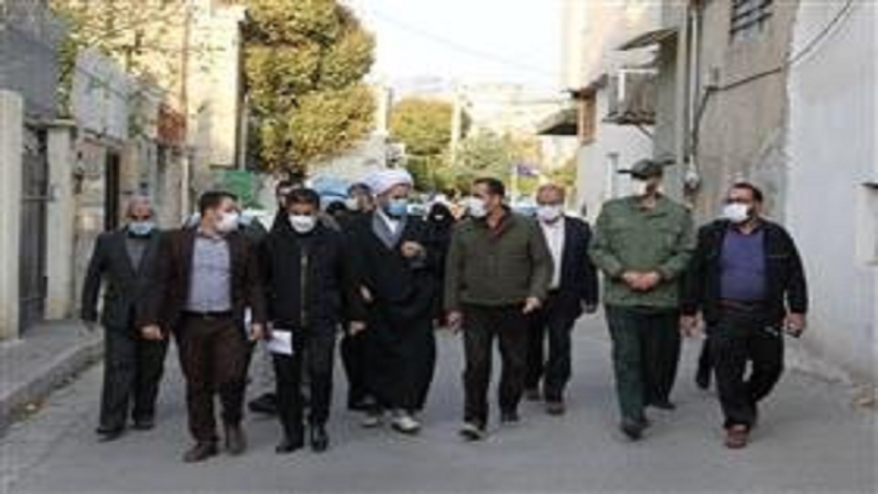 بازدید از محلات منطقه دو کرج با هدف احصای مشکلات