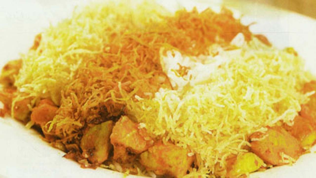 چیپس پلو با مرغ + طرز تهیه