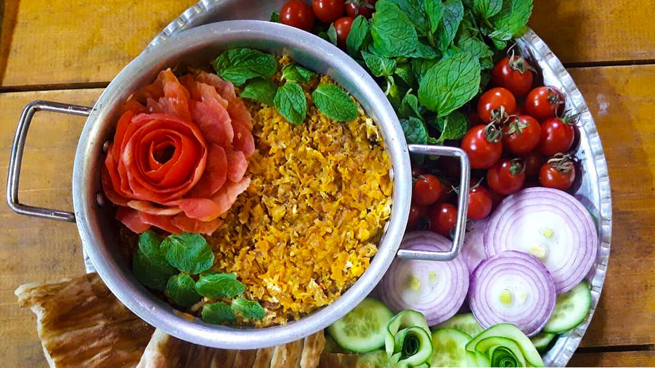 طرز تهیه هویج بیج گیلانی + فیلم