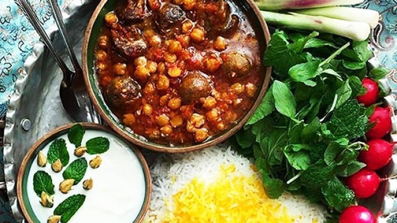 آموزش پخت قیمه نخود کاشانی + فیلم