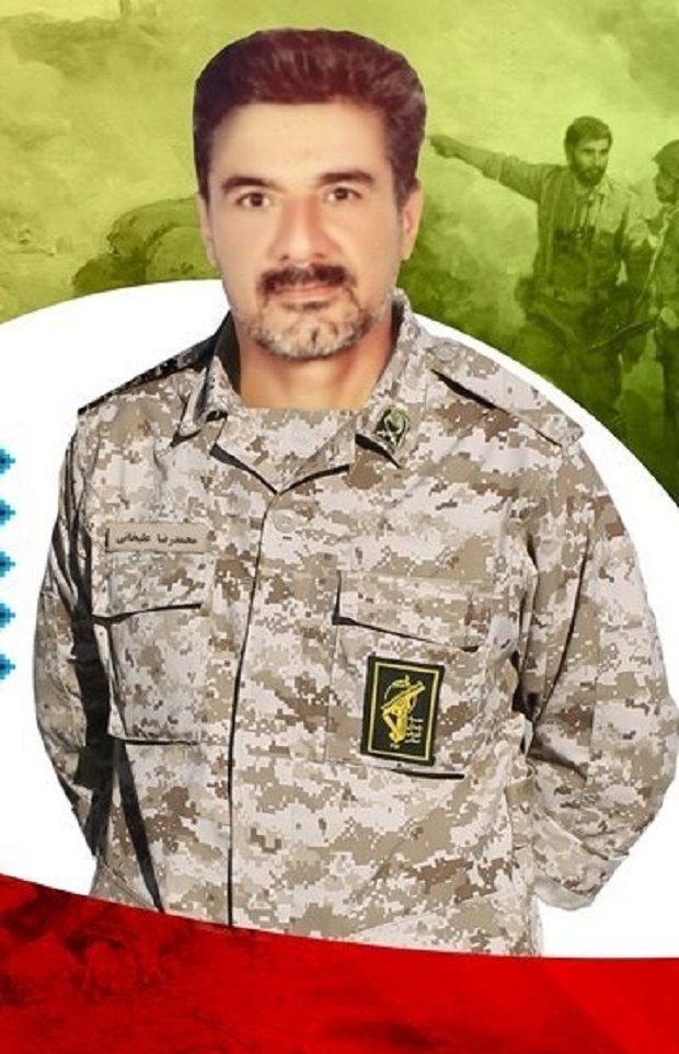 مدافع حرمی که مثل ساقی کربلا به شهادت رسید