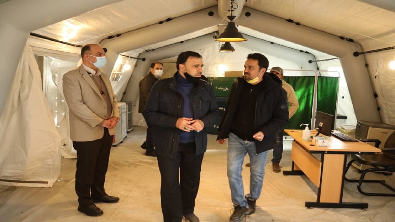 بازدید مشاور فرمانده کل انتظامی کشور  از پشت صحنه سریال «موج اول»
