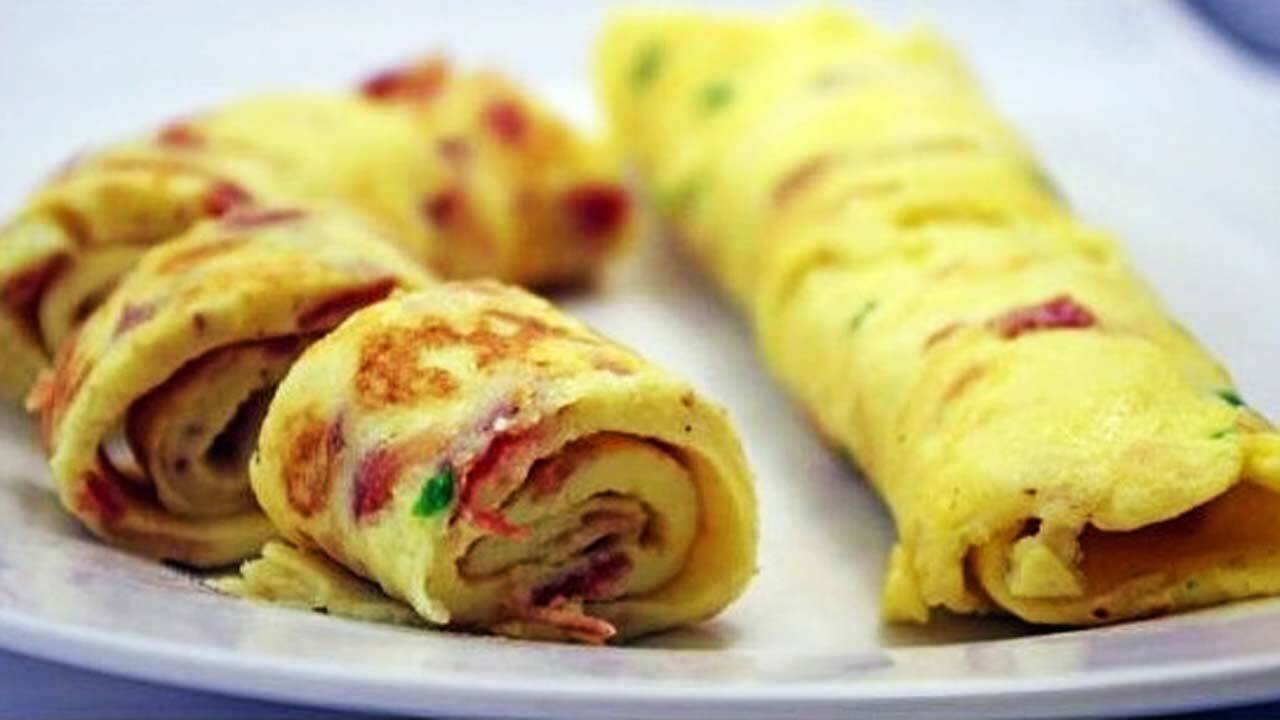 طرز تهیه کرپ تخم مرغ + فیلم