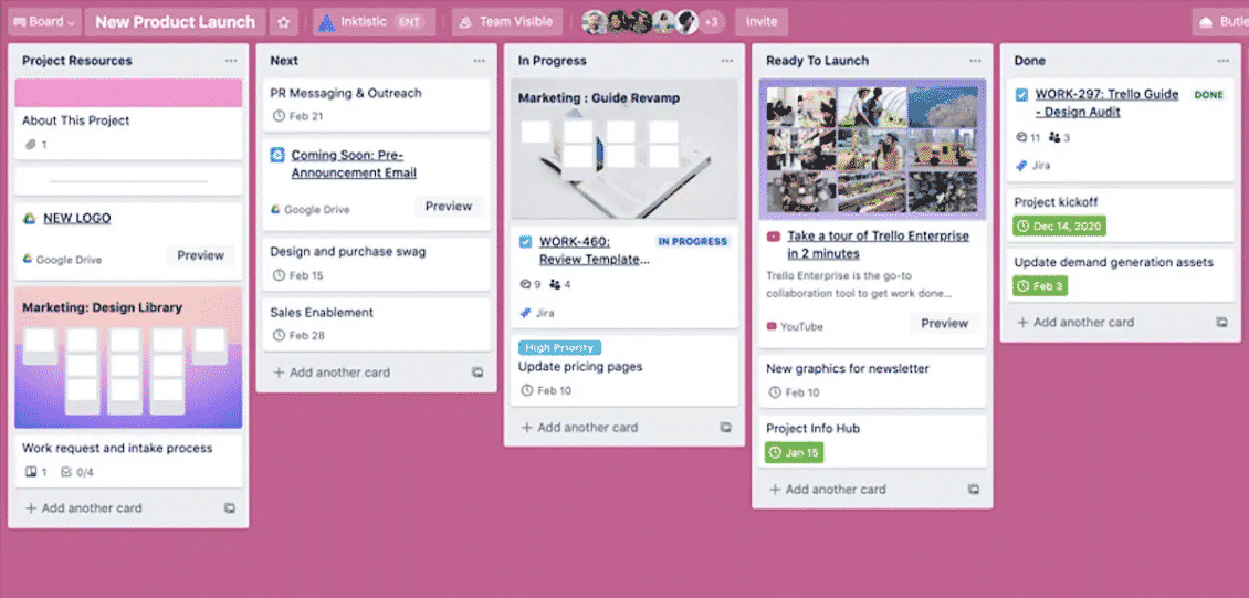 پلتفرم Trello