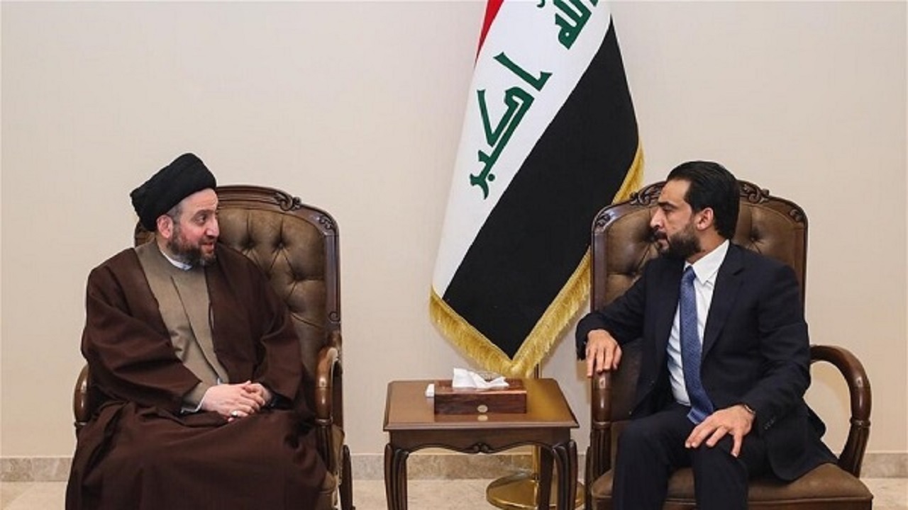 نشست الحکیم و الحلبوسی با هدف حل بحران انتخاباتی در عراق