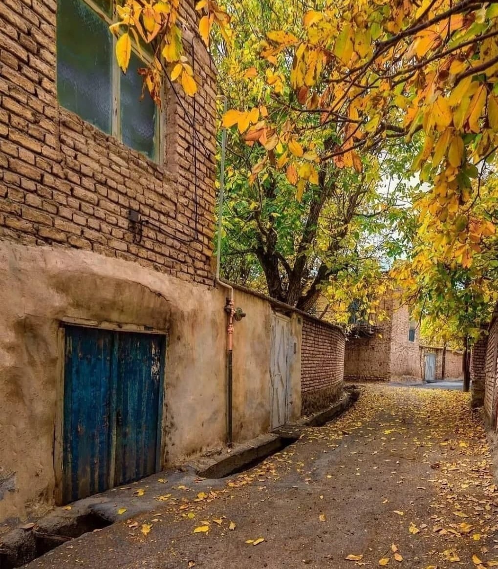 گشتی در کوچه باغ&zwnj;های کاه گلی خوانسار + تصاویر