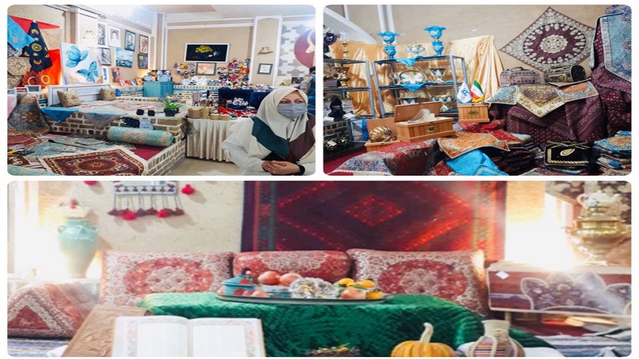 برپایی نمایشگاه صنایع دستی در قزوین