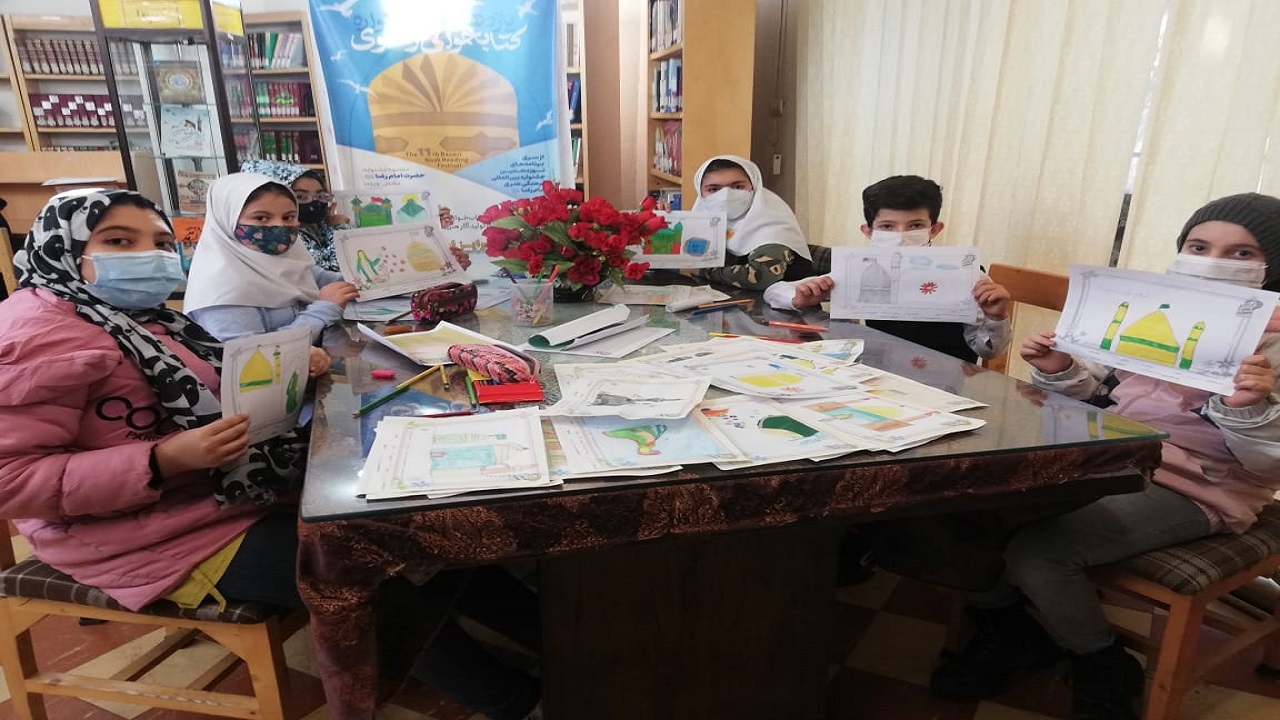 استقبال ساوجبلاغی‌ها از جشنواره کتابخوانی رضوی