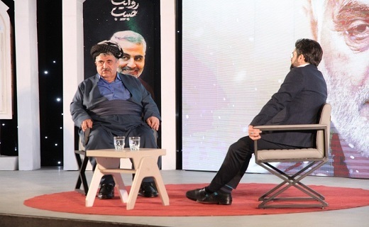 برگزاری شب خاطره شهید حاج قاسم سلیمانی در سنندج