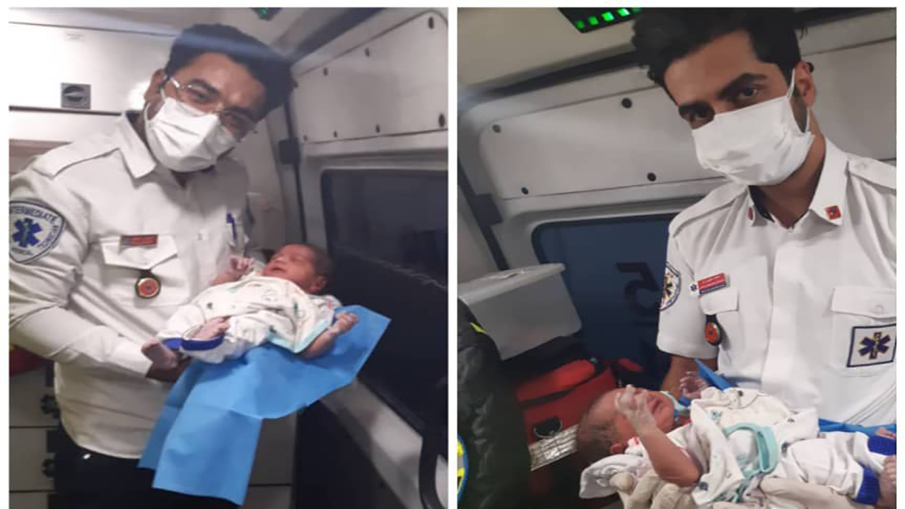 طلوع زندگی در آمبولانس