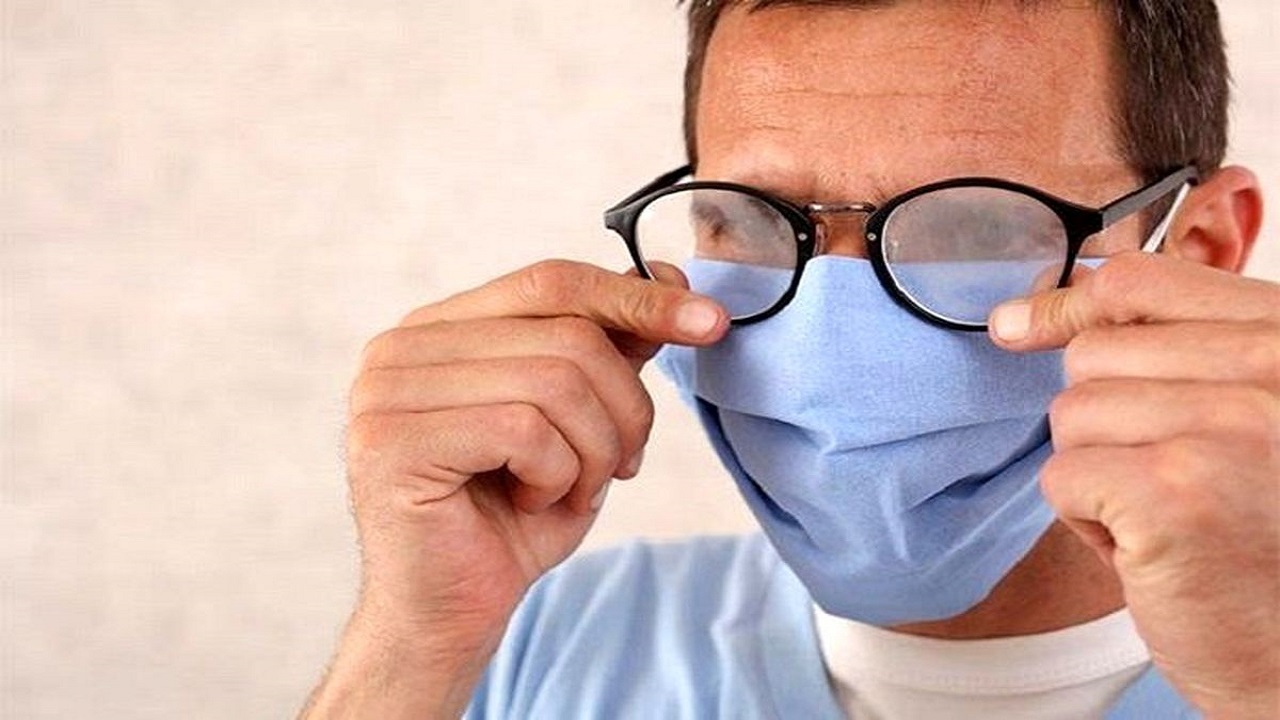 ترفند ماسک زدن برای افراد عینکی + فیلم