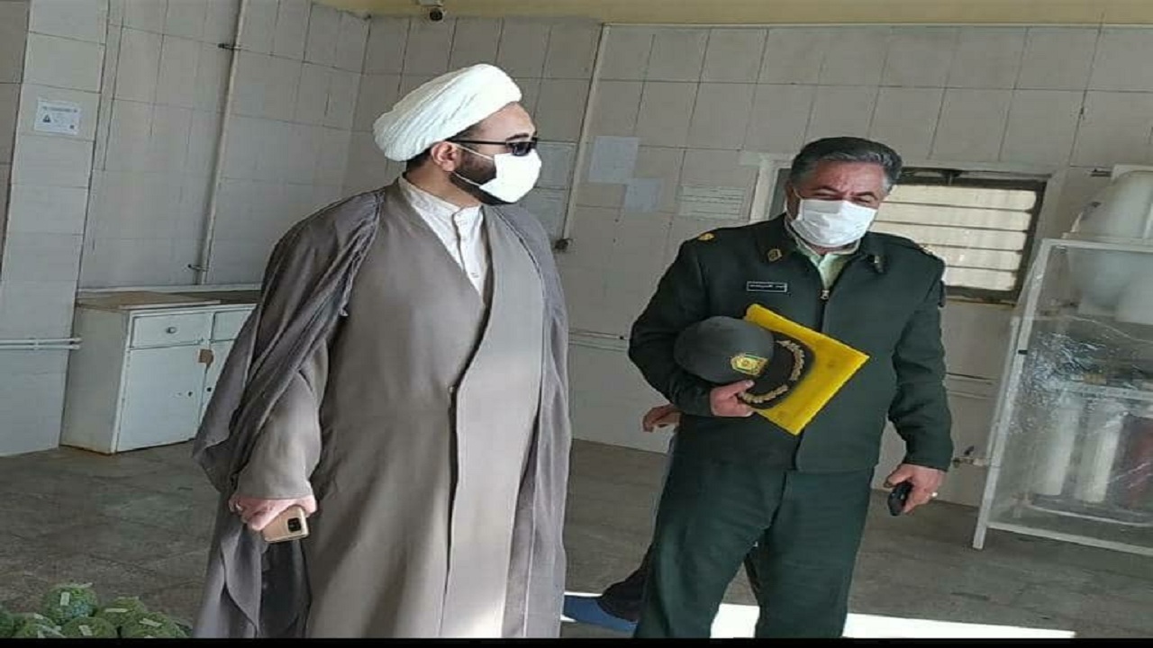 بازدید دادستان عمومی و انقلاب زرند از کمپ ترک اعتیاد اختیاری