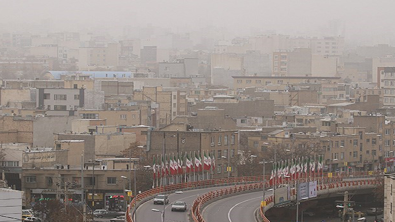 کیفیت هوای شیراز برای گروه های حساس ناسالم است