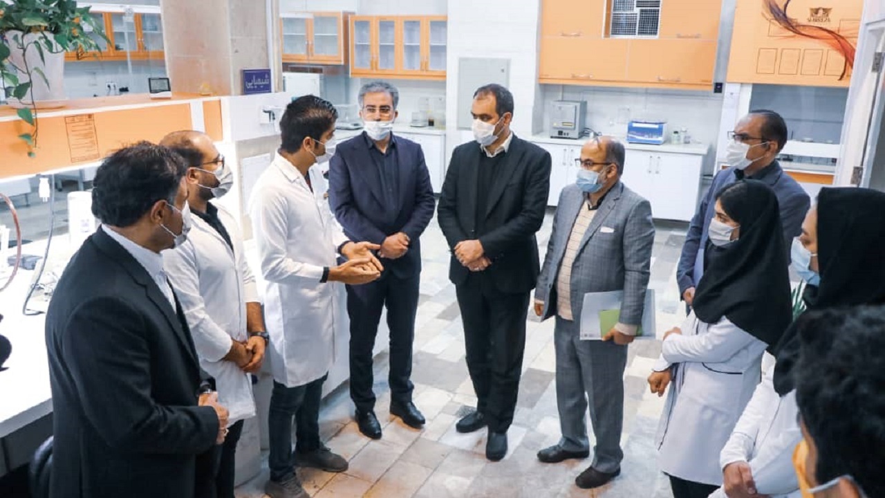 بازدید رئیس موسسه مطالعات بازرگانی وزارت صمت از واحد فرآورده‌های کنجدی