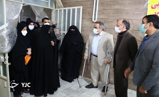 بازدید معاون زنان رئیس جمهور از نمایشگاه جامعه هدف بهزیستی در یزد+ تصاویر