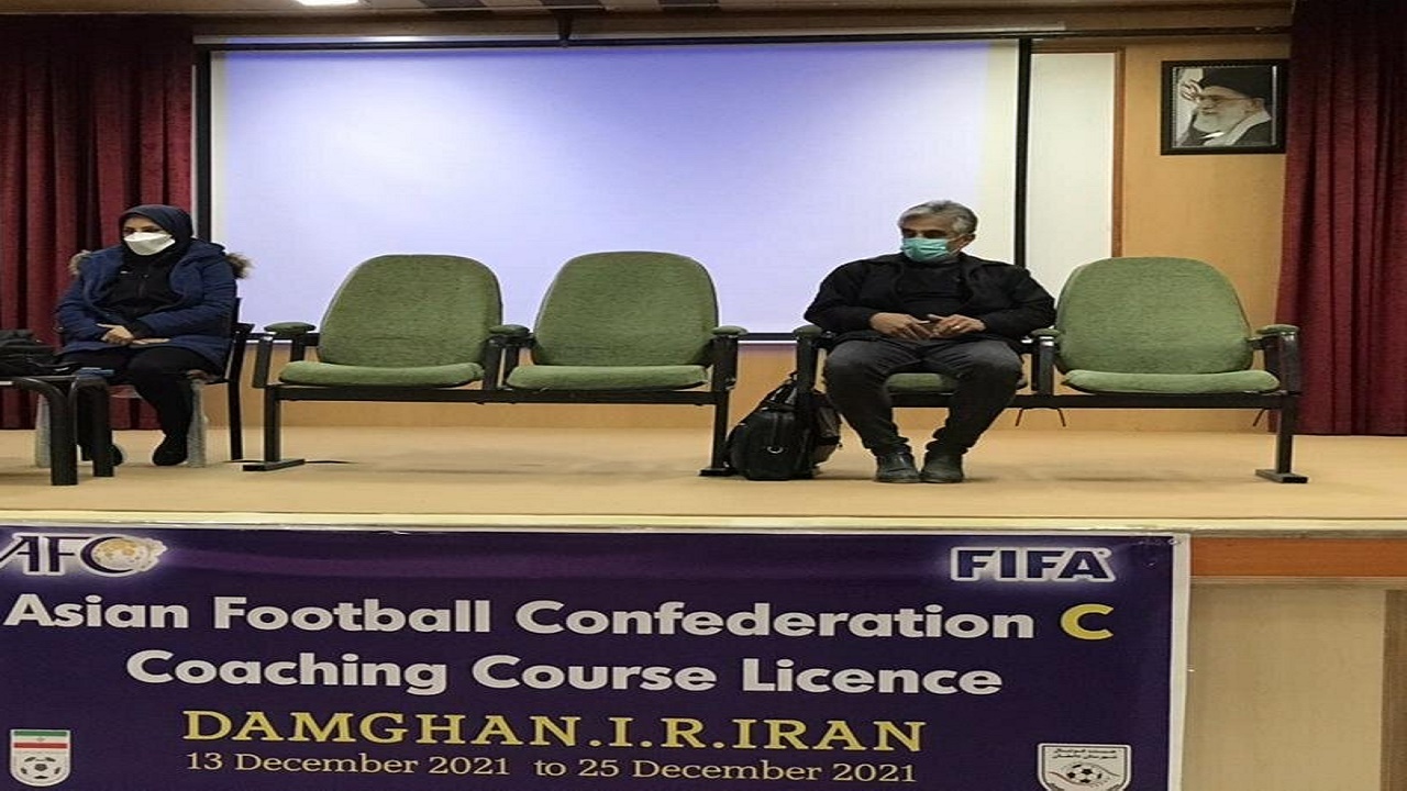 ۲۲سمنانی و مازندرانی دوره مربیگری فوتبال درجه C را در دامغان می‌گذرانند
