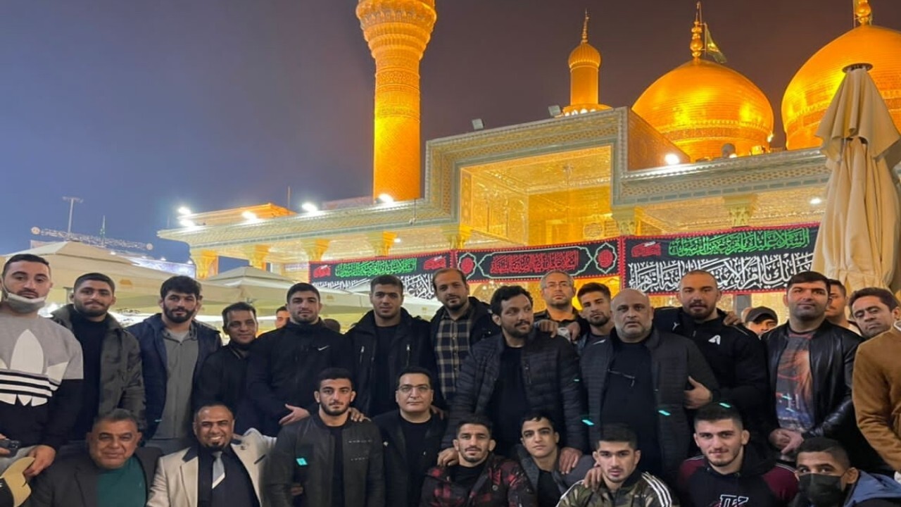 آزادکاران نخستین تمرین خود را در عراق برگزار می‌کنند