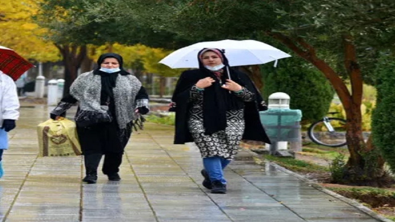 اصفهان برفی و بارانی می‌شود