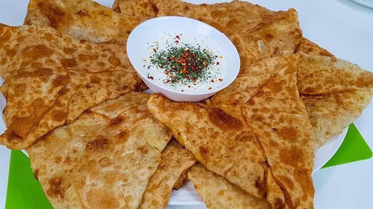 بولانی غذایی آسان‌پز در افغانستان + تصاویر و فیلم