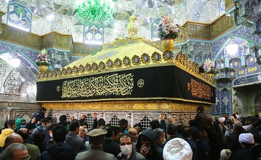 حرم حضرت معصومه(س) سیاهپوش شهادت یاس نبوی 