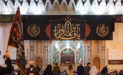 حرم حضرت معصومه(س) سیاهپوش شهادت یاس نبوی 
