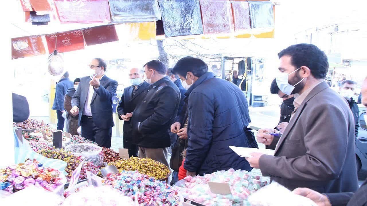 تشدید بازرسی از بازار آجیل و میوه شب یلدا در اردبیل