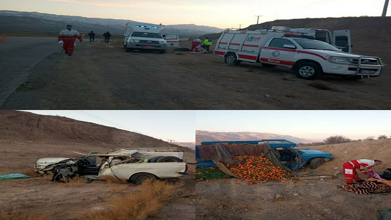 یک کشته و ۱۳ مصدوم در حوادث رانندگی استان سمنان