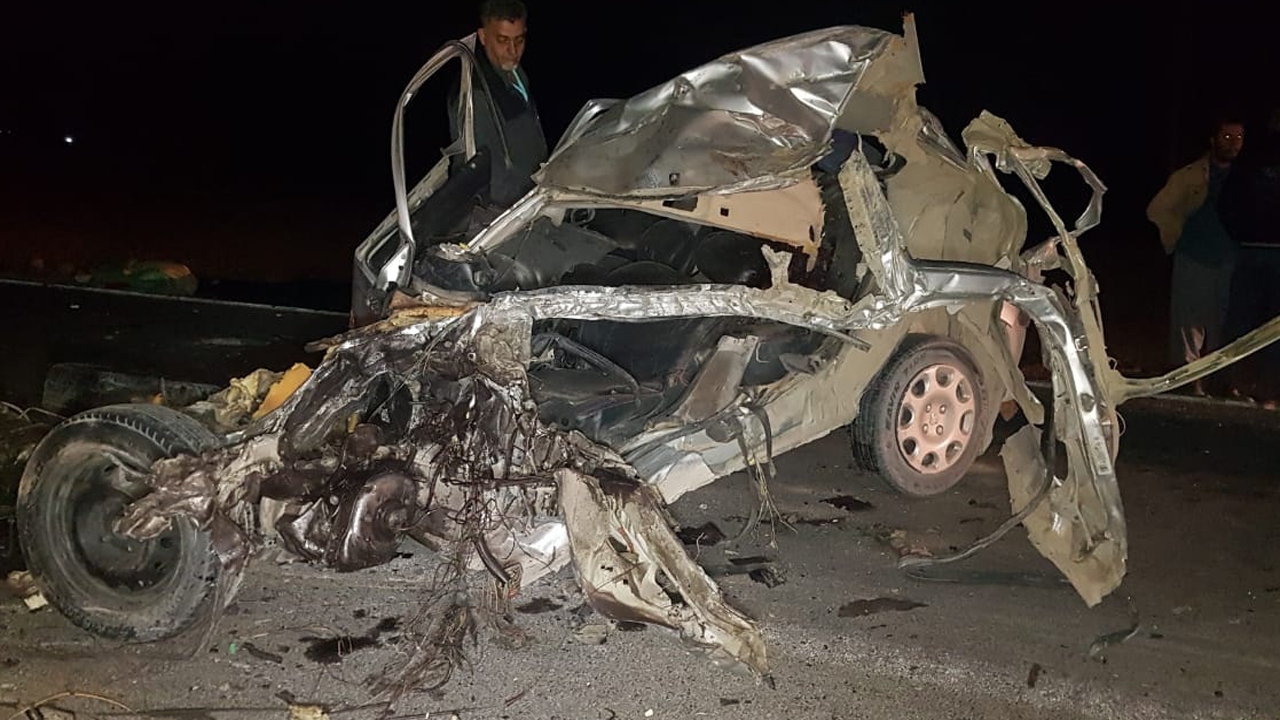 یک کشته در جاده فسا به داراب