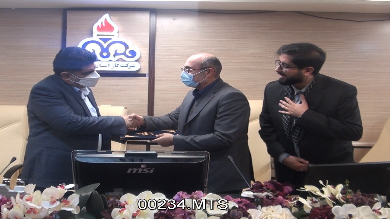 تودیع و معارفه در شرکت گاز استان همدان