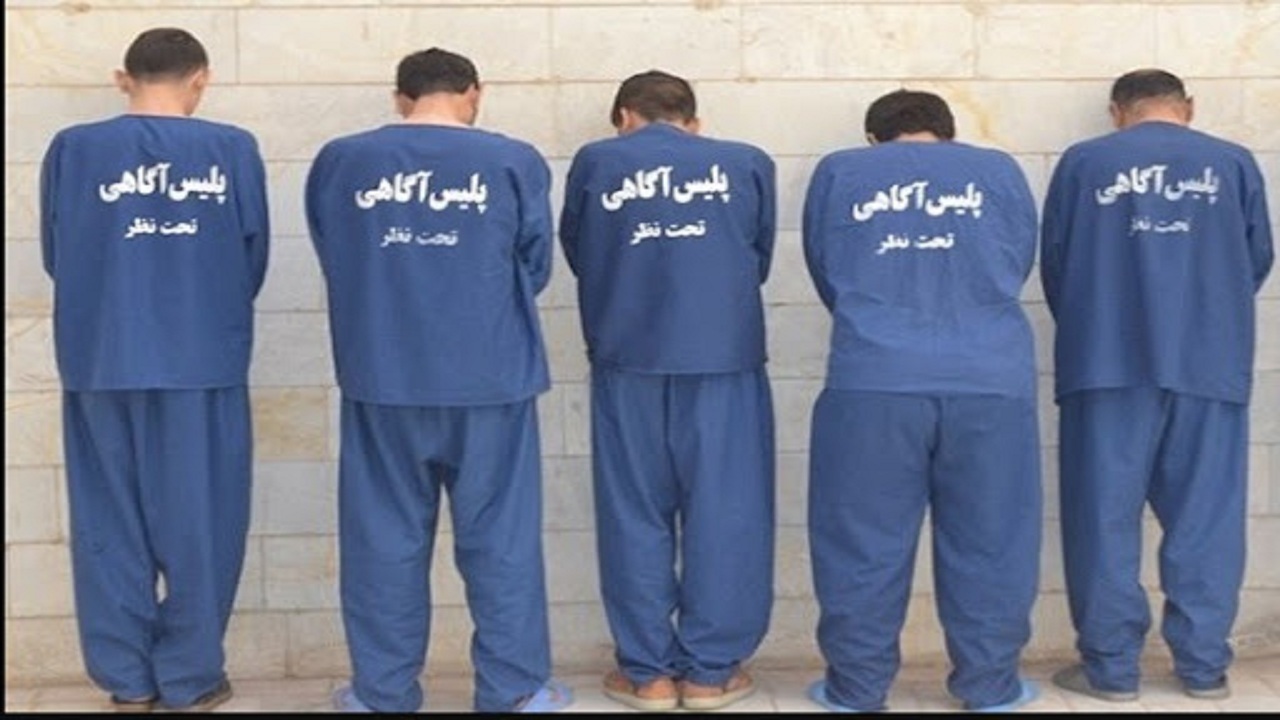 دستگیری ۵ سارق در شهرستان ایلام