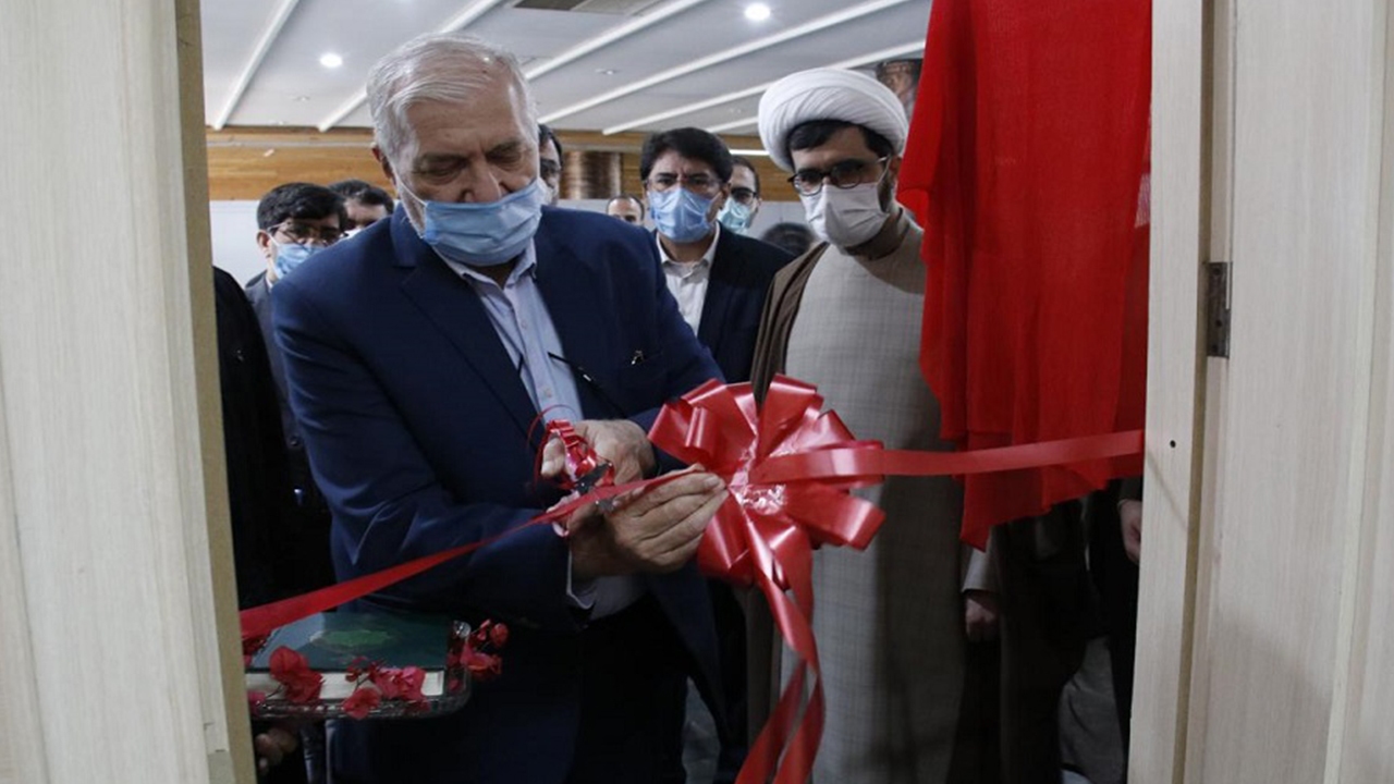 افتتاح واحد مراقبت‌های معنوی نهاد مقام معظم رهبری در بیمارستان نمازی