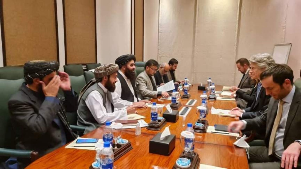 امیر خان متقی با نماینده خاص آلمان برای افغانستان دیدار کرد